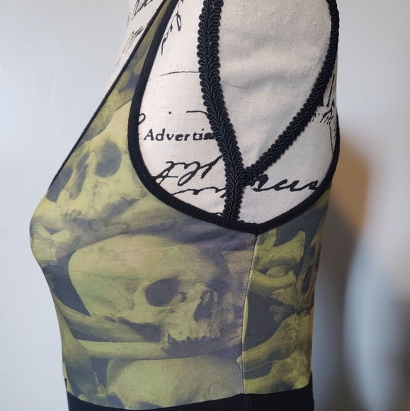 Pre-owned Kreepsville Skull Dress Large - Picture 4 of 7